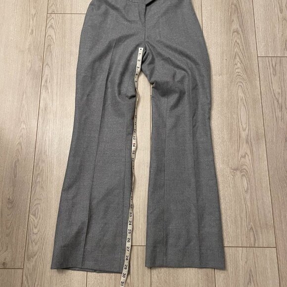 Elaine Skoglund Women's Bootcut Dress Pants Flat Front Gray - Picture 5 of 11